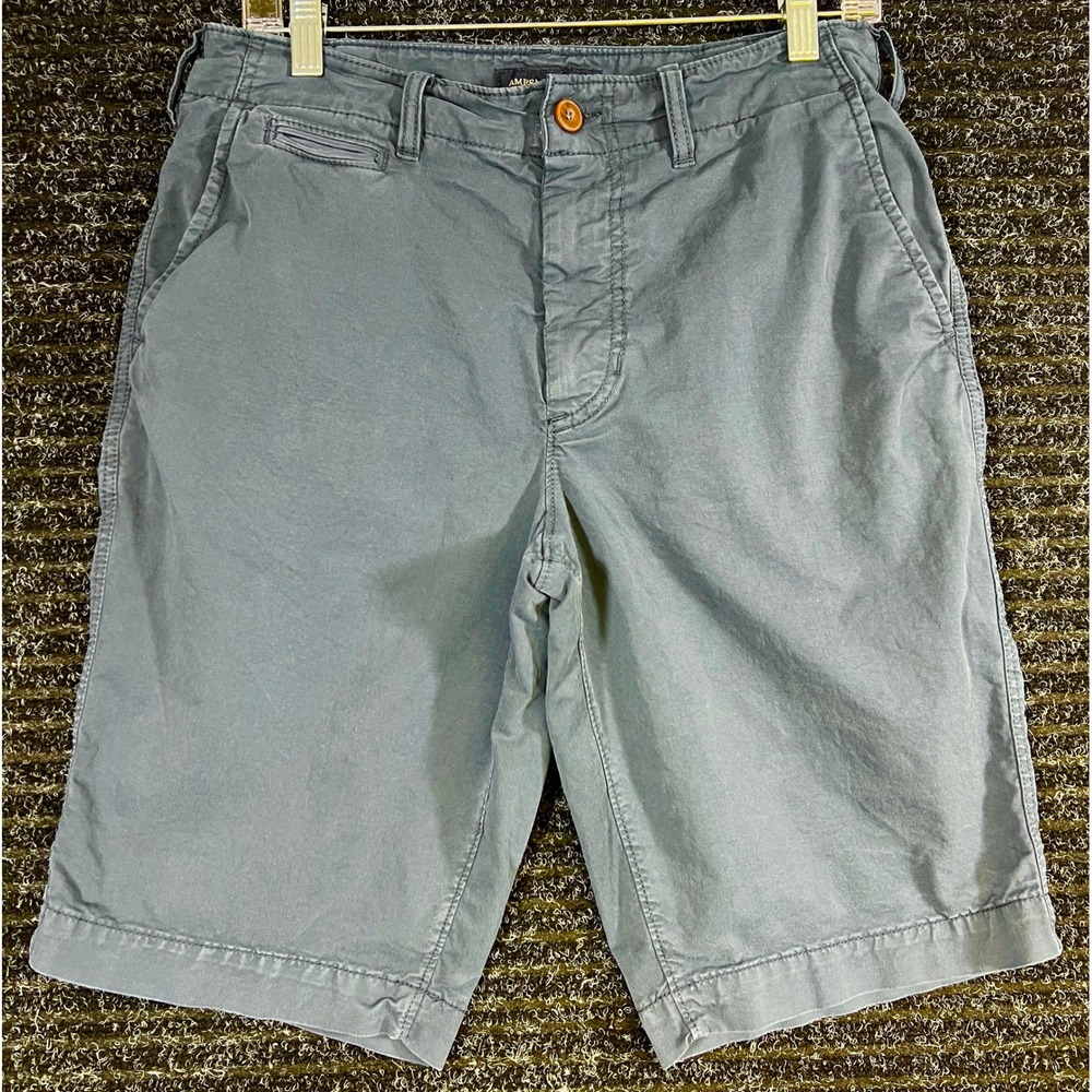 American Eagle Next Level Flex Khaki Shorts Blue‎ Mens Size 30